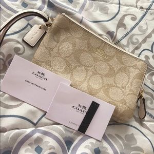Coach wristlet
